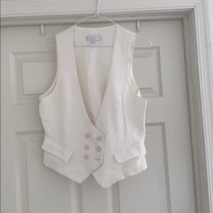 Off EUC white vest. Worn once.